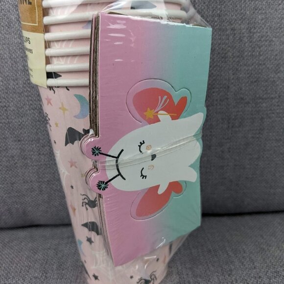 Clementine Paper Inc Halloween Spooky Ghost Travel Cups 16oz - Picture 3 of 5